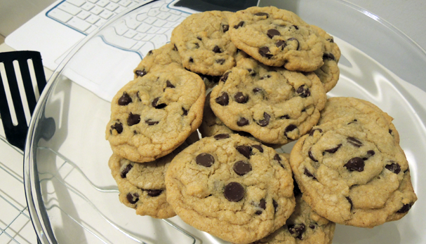 The secret ingredient for chewy chocolate chip cookies