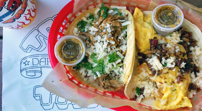 Breakfast Tacos are a way of life here. (Photo: Nathan Davison)