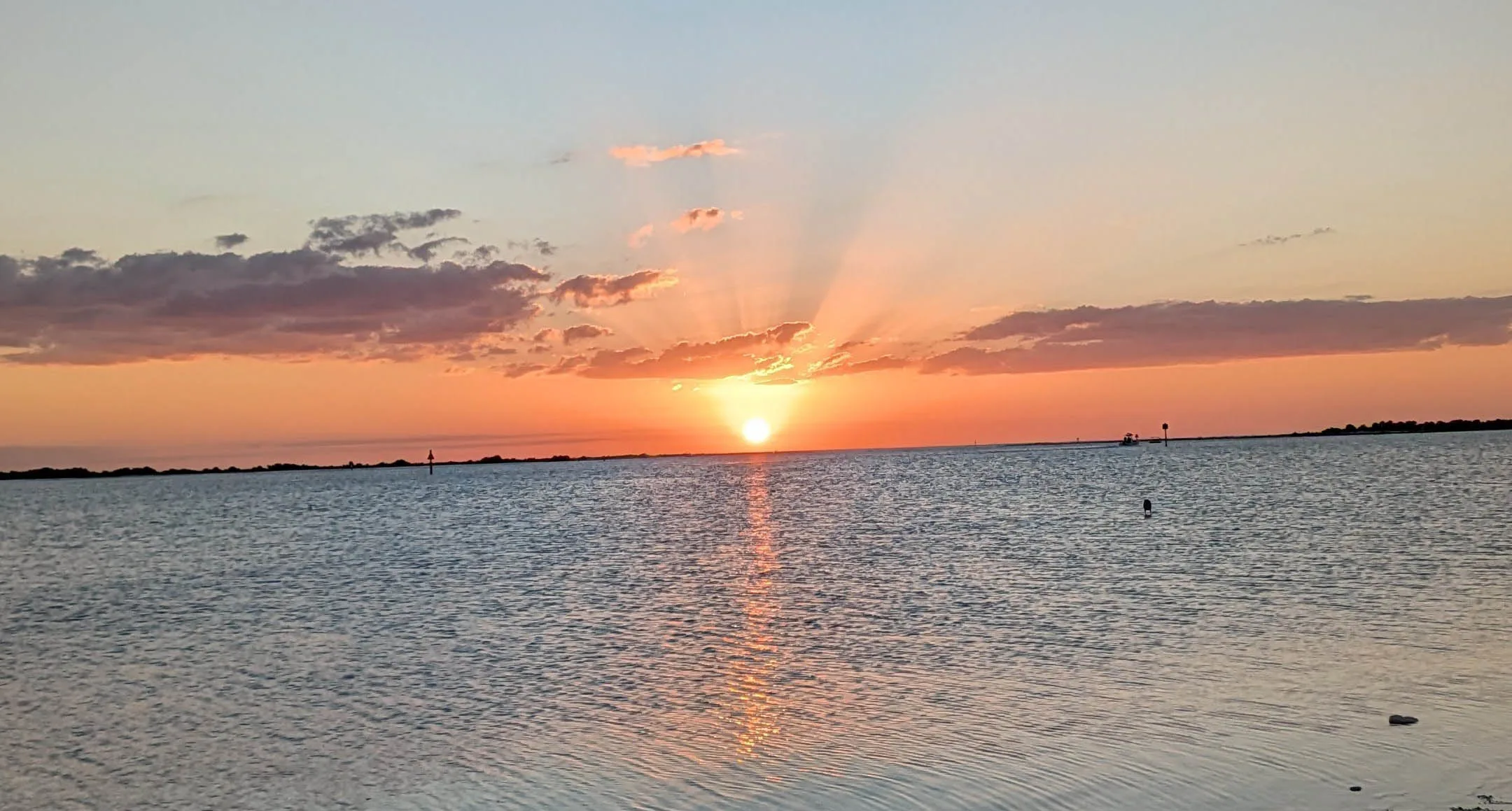 beach sunset in florida