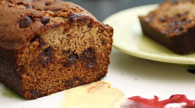Coconut Chocolate Chip Banana Bread Recipe