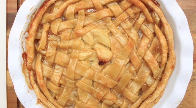 Lattice-Topped Apple Pie, Photo: Nathan Davison