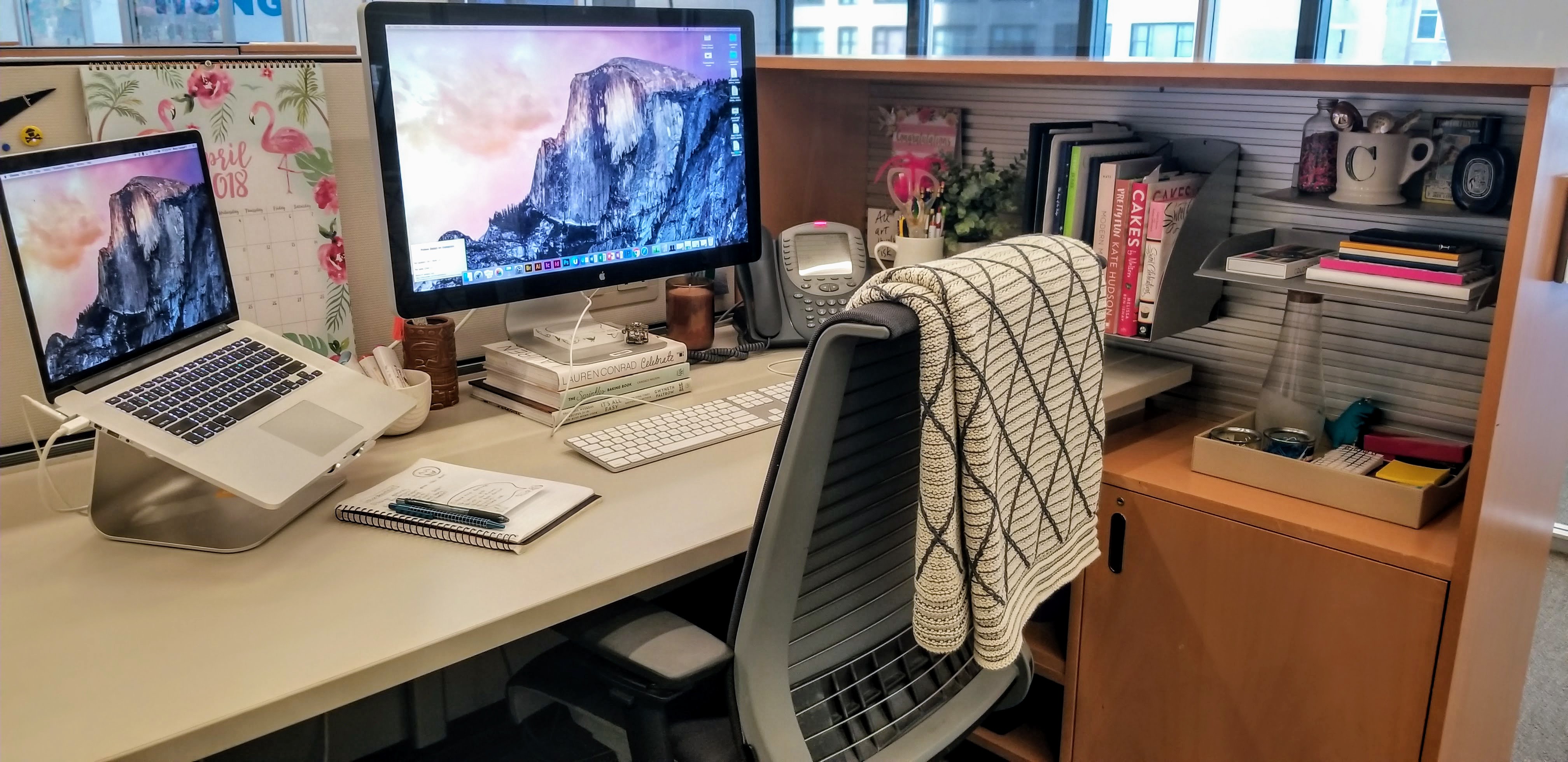desk makeover - after