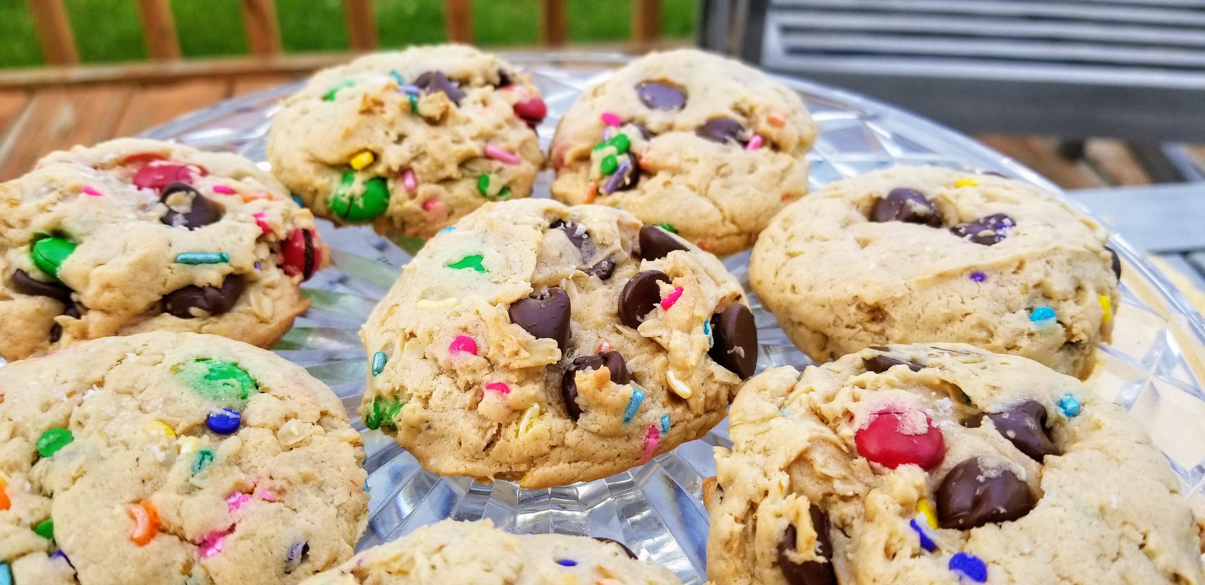 Cake Mix Monster Cookies (Photos: Candace Braun Davison)