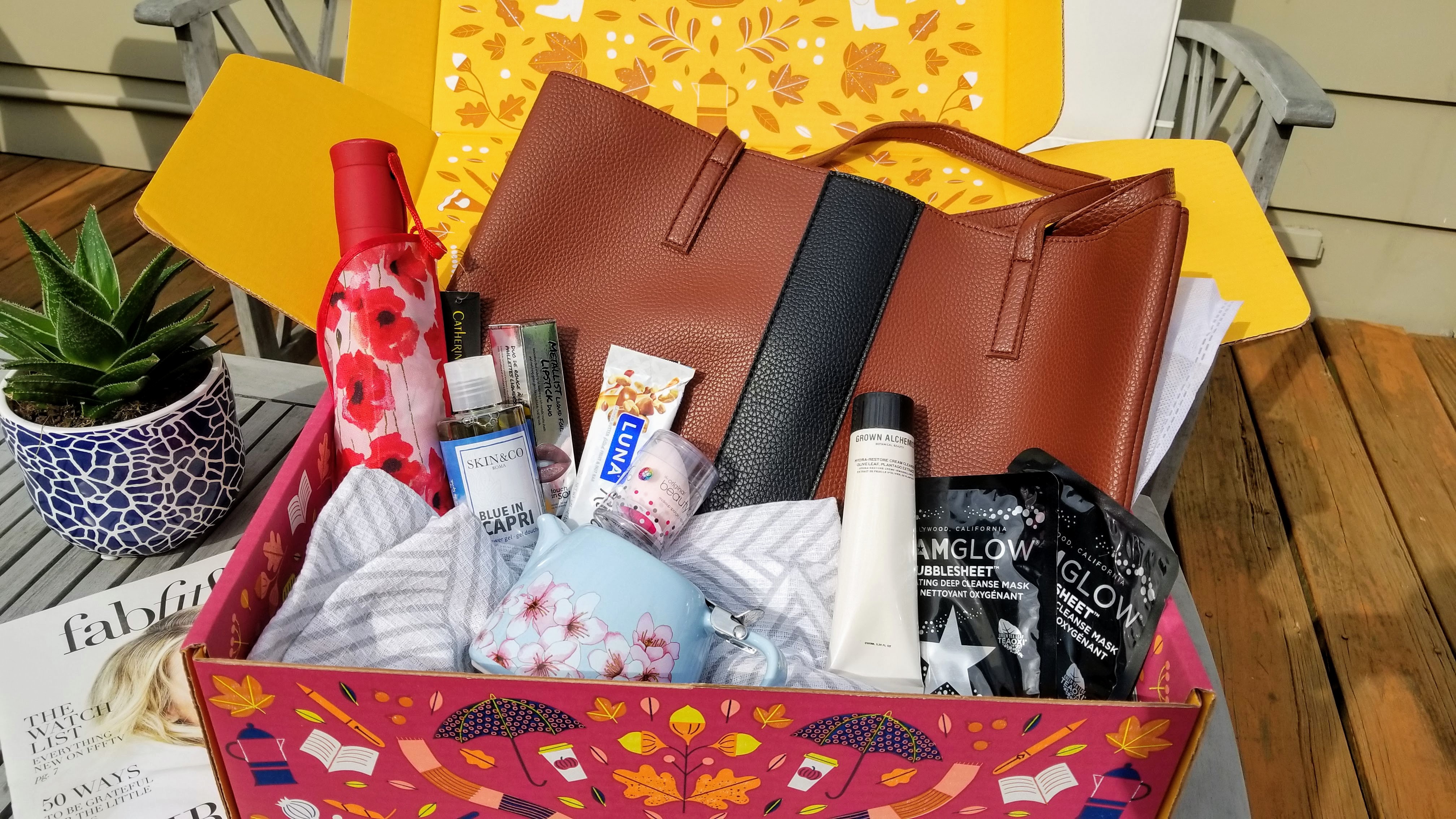 FabFitFun Fall 2018 unboxing