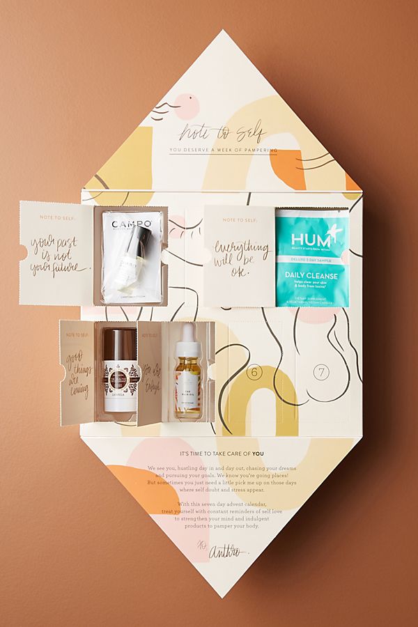 Anthropologie 7-Day Self-Care Advent Calendar