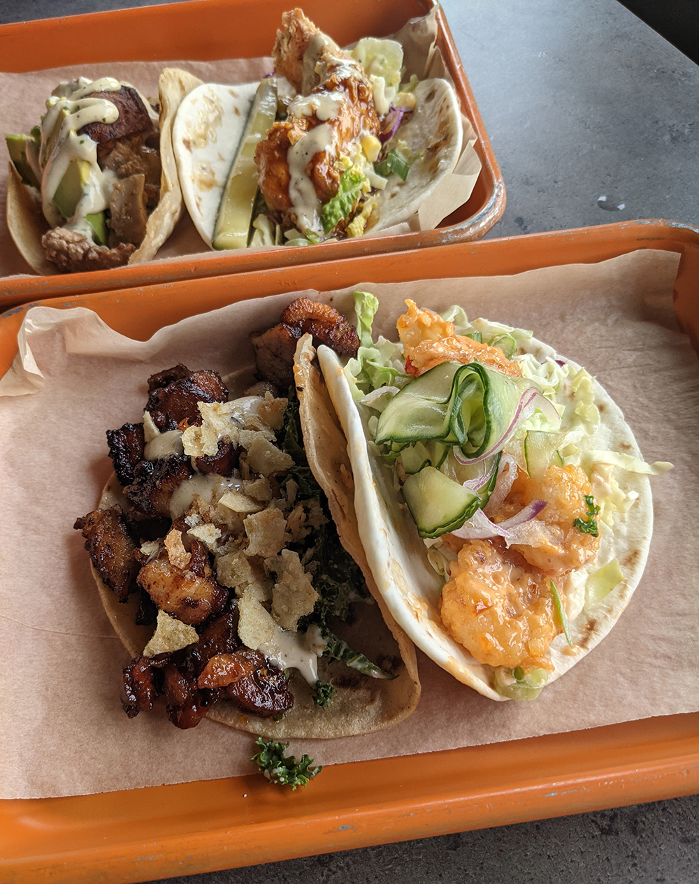 Tacos from Shaker and Peel