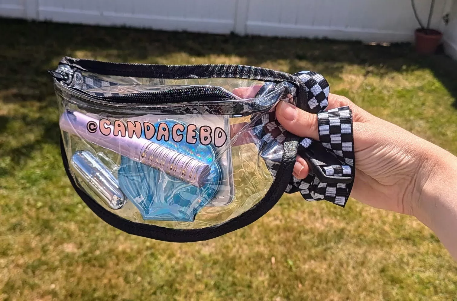how i customized a stadium bag using a cricut machine