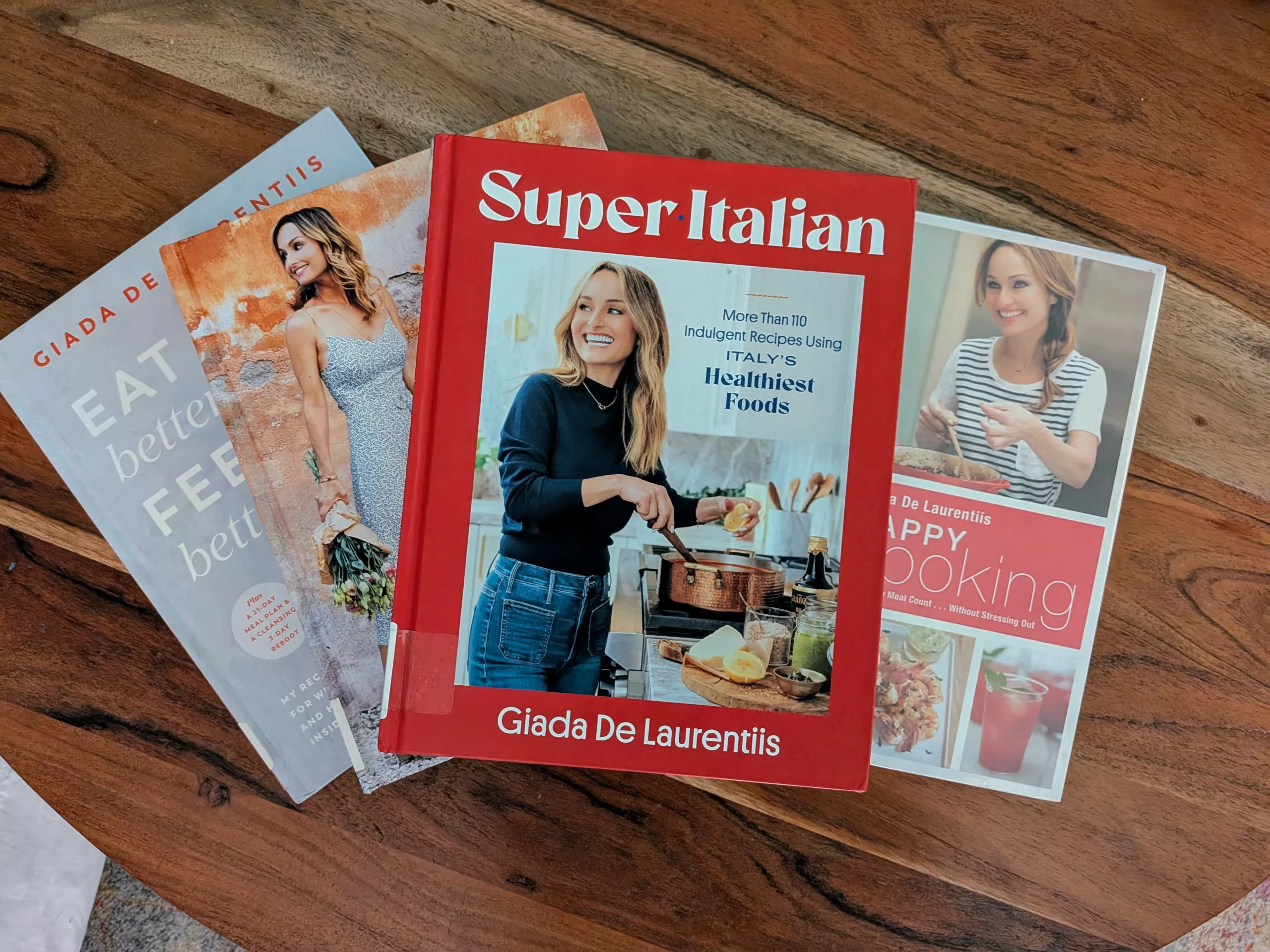reviewing Giada De Laurentiis's best cookbooks